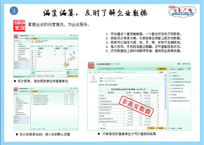 编筐编篓，及时了解企业数据